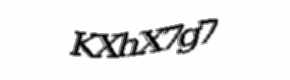 Security check image, please type the characters shown